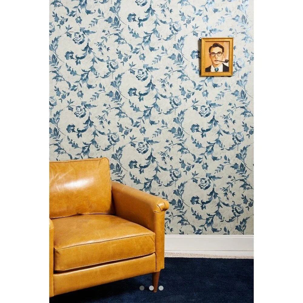 Anthropologie Vine Silhouette Wallpaper one roll